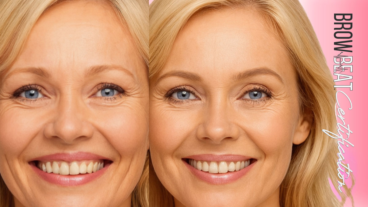 Professional education in microblading, ombré powder, and combo brows microblading certification Dalla