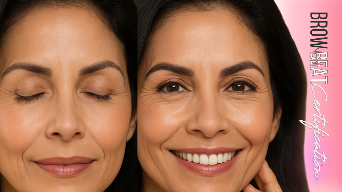 Professional Education Environment | BrowBeat Microblading Academy Dallas Structured semi-permanent makeup classroom designed for career-level learning