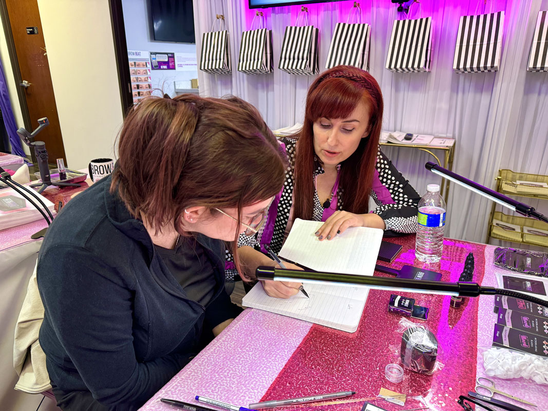 microblading academy Texas ombre powder brow course Dallas