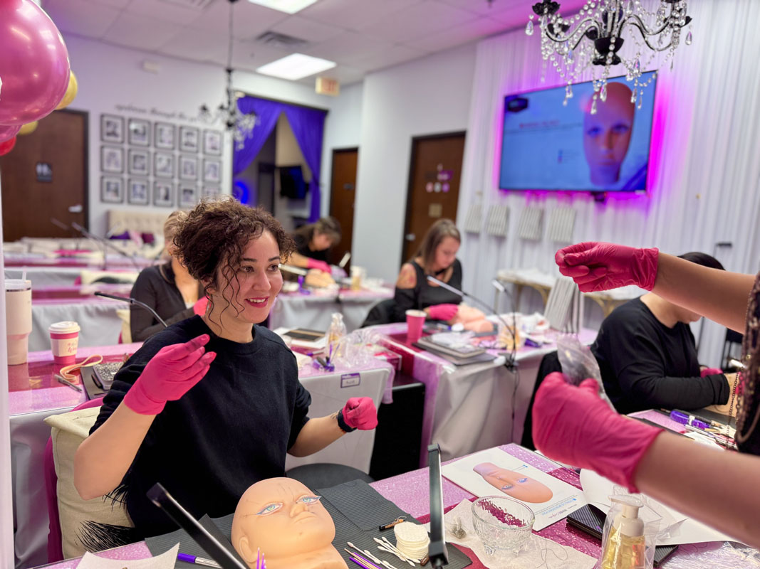 ombre powder brow training Texas