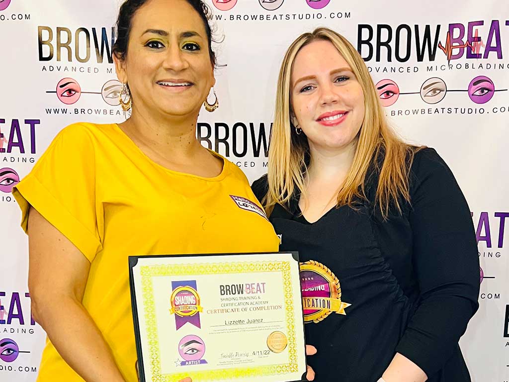 Microblading and ombré Powder Brow 4 Day Certification