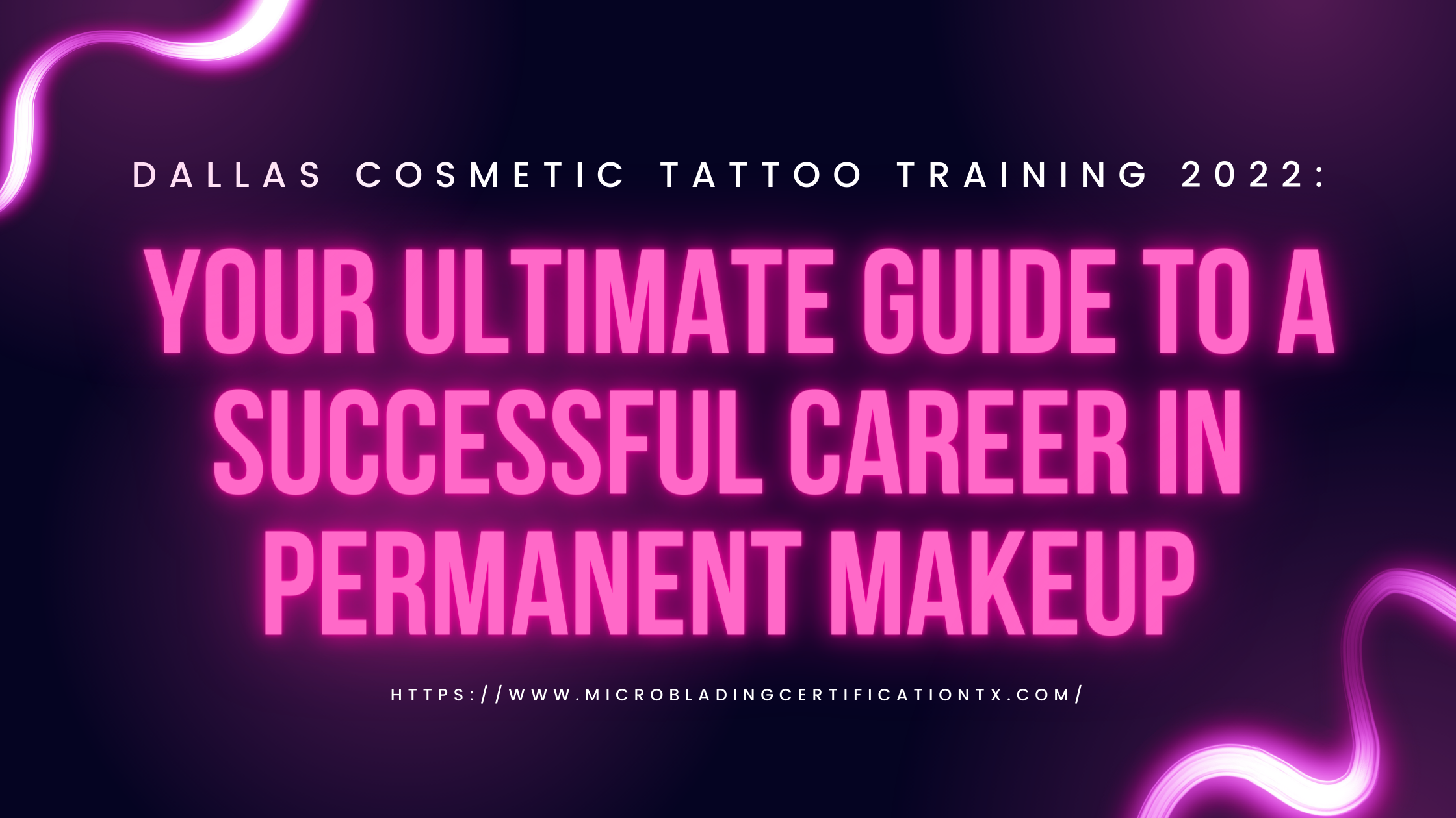 Cosmetic Tattoo Training 2022