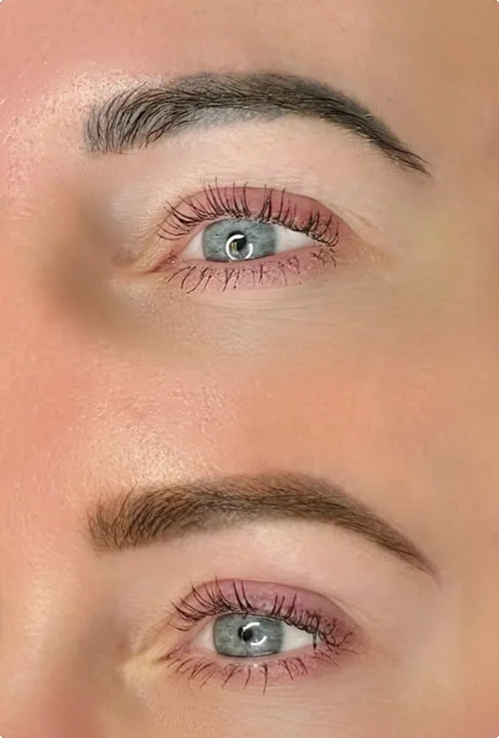 Blue Brow Correction