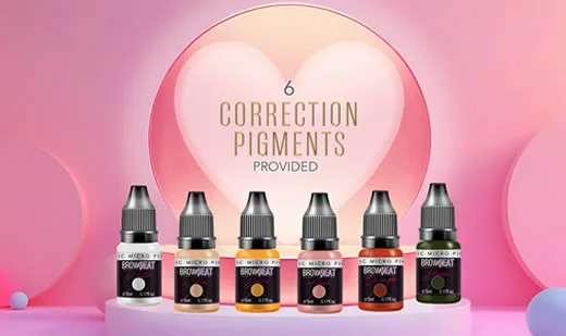 Correction Pigments