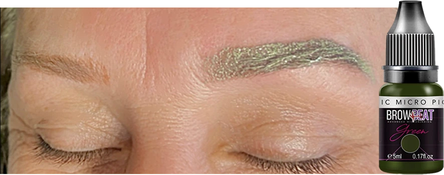Brows with Green