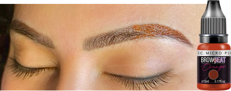 Brows With Orange