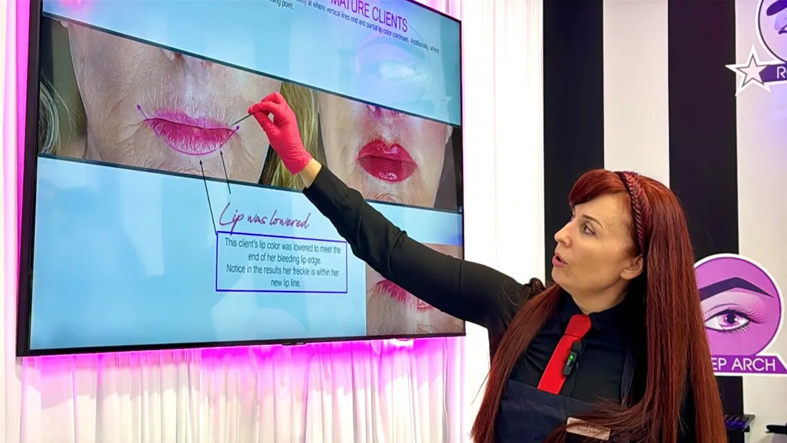 Lip Blushing Training at BrowBeat Certification: Master the Art of Lip Tattoos
