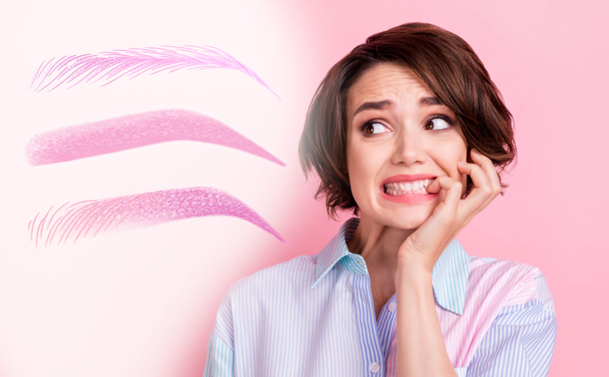 Three brow skills taught in semi-permanent makeup certification course