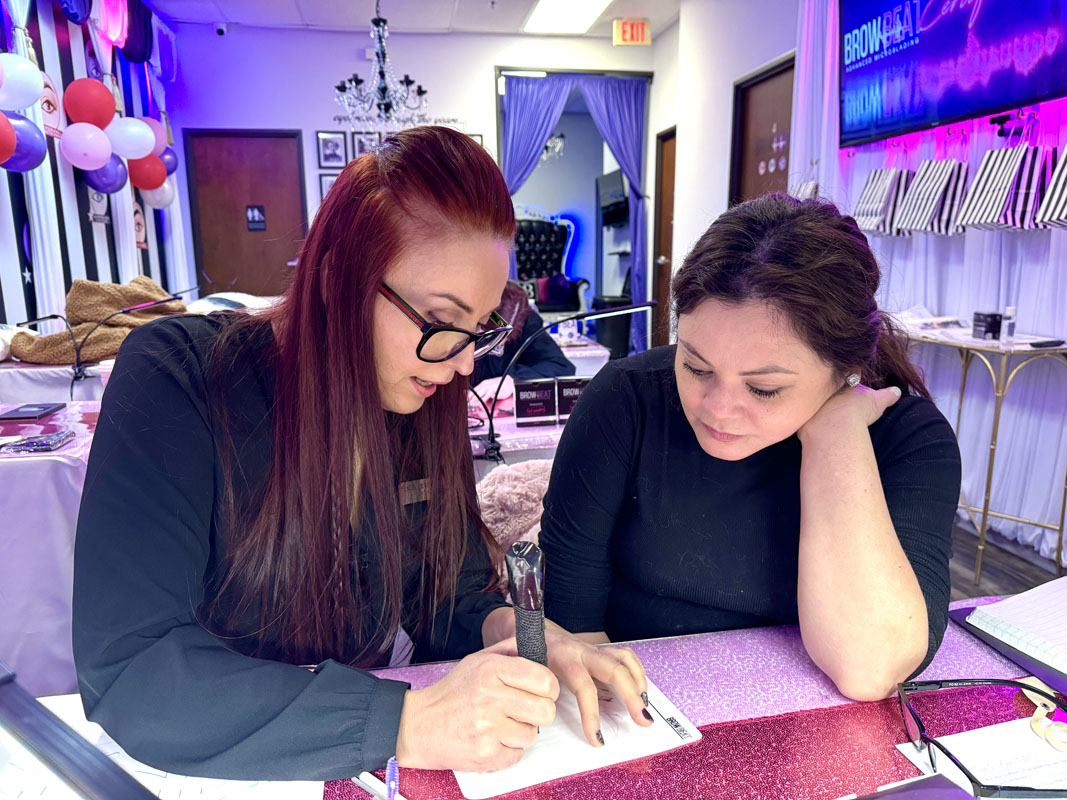 Graduate of Texas microblading certification