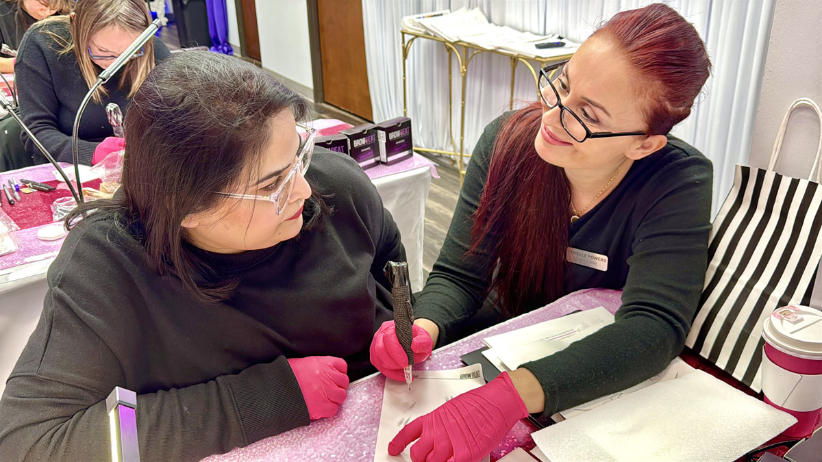 dallas-brow-training-studio Dallas studio setup for brow training certification